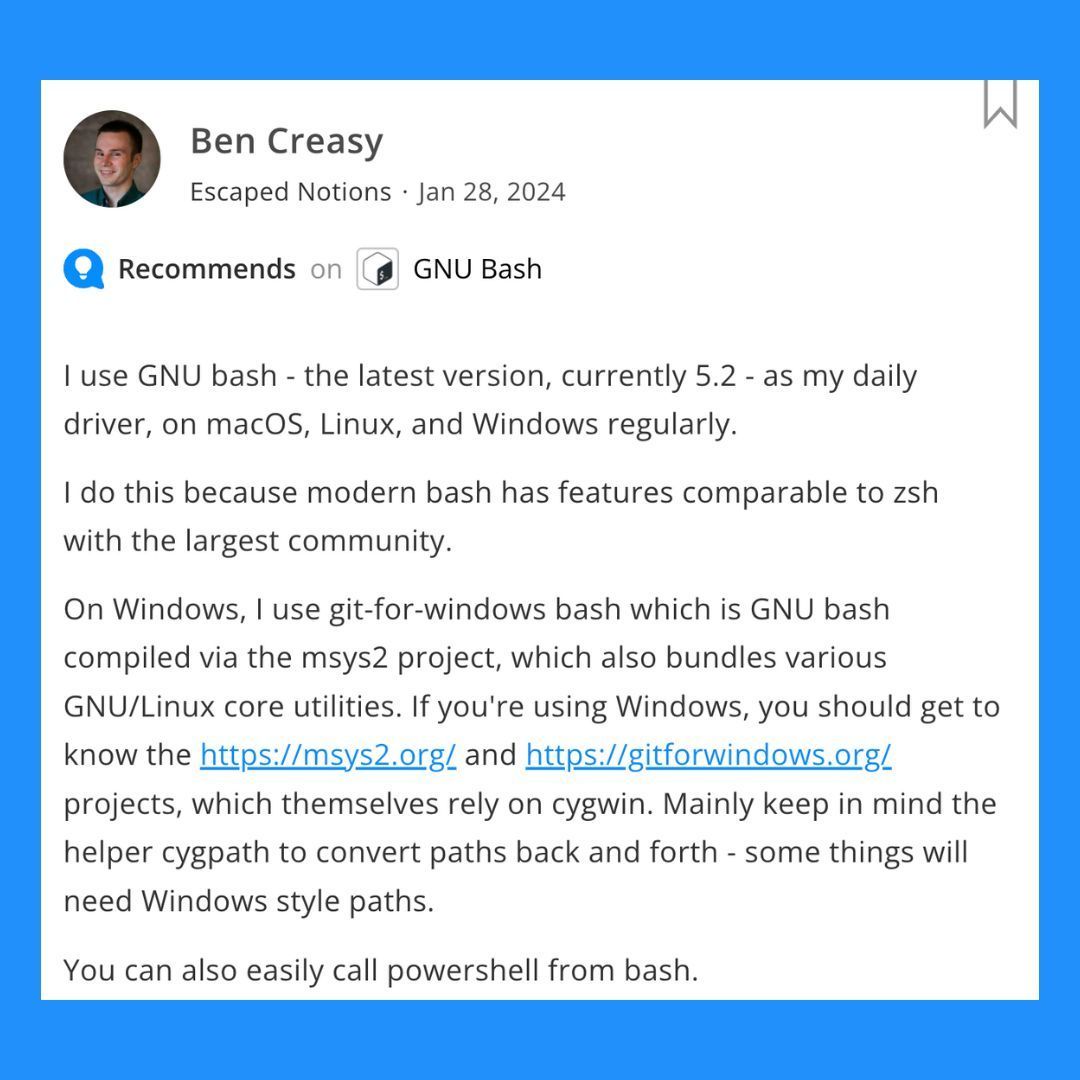 stackshareio's tweet image. #StackAdvice: @gnutools

Advice from @jcrben

👉 buff.ly/4bY2ubi