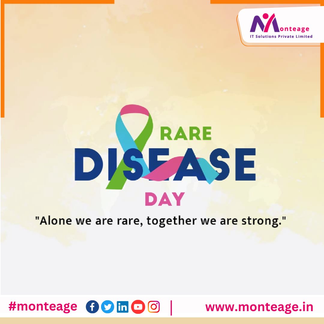 Embracing uniqueness on #RareDiseaseDay. Every life is a story worth sharing. Let's raise awareness, spread hope, and celebrate resilience. 
.
.
.
.
#Monteage #rarediseaseawareness #strengthindifferences #beyondthelabel #invisibleillness #HopeForACure