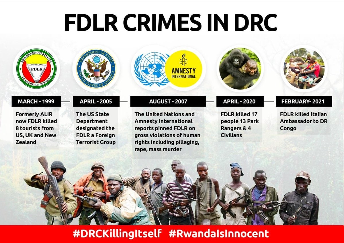 Gasarabwe3's tweet image. . L&apos;aggresseur de la RDC sont lea #Intreahamwe (dont y fait parti ton père) Ex-FAR.
. Les FDLR doivent être traduit en justice suite aux massacres des congolais.
. #MappingReport eat truffé des mensonges et de contradictions.