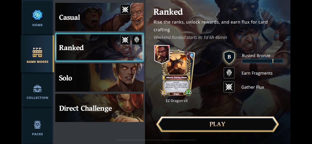 Is this for real GU mobile! I’m not in rusted bronze though lol <a href="/GodsUnchained/">Gods Unchained</a>