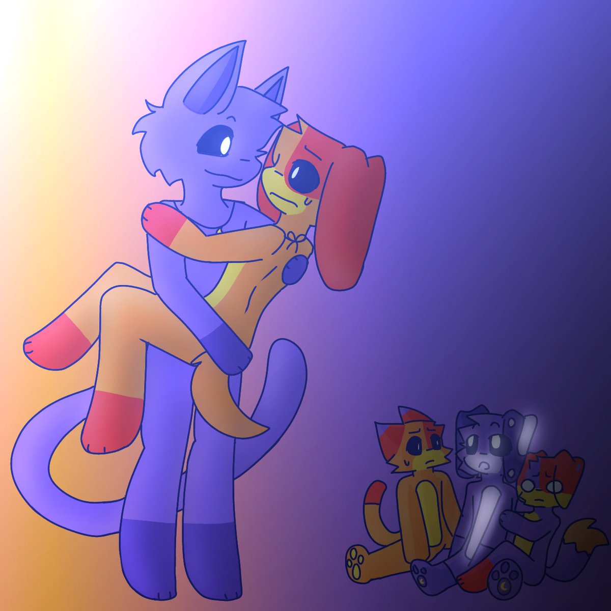 toxickaofang258's tweet photo. Catnap hold dogday in hes arms
Eclipse light parts can glow
#catnap #dogday #catnapfanart #dogdayxcatnap #catnapxdogday #catnapanddogday #catnappoppyplaytime #catnapanddogday https://t.co/mYBCOemhWO