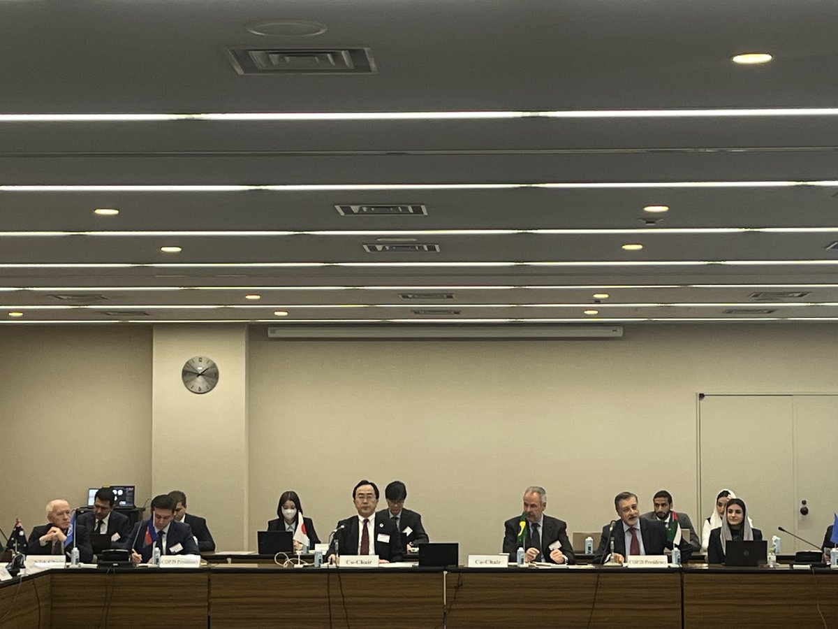 The 22nd Informal Meeting on Further Actions against Climate Change, co-chaired by Japan and Brazil, started on 29th of February in Tokyo. The participants will actively discuss for two days the outlooks for #COP29, to be held in the Republic of Azerbaijan in November this year.