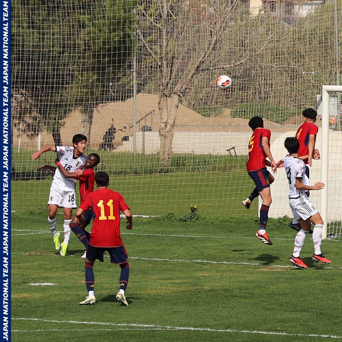 🔹U-16日本代表 🔹
【2024.2.28 Match Report ✍️】

🏆国際親善試合
⚔️第1戦
🇯🇵U-16日本代表 0-2 U-16スペイン代表🇪🇸

トルコで開催されている、『U-16UEFA Developmnet Tournament』の初戦でU-16スペイン代表と対戦。