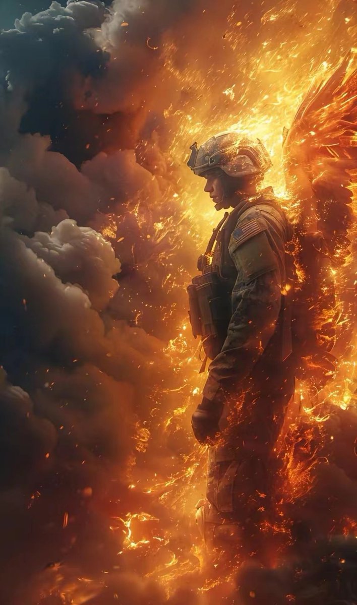 为了拯救得州大火，他选择提前燃烧自己。文案这样写，是不是就替美国圆回来了？😂

致敬美国英雄！

American Fire Hero.