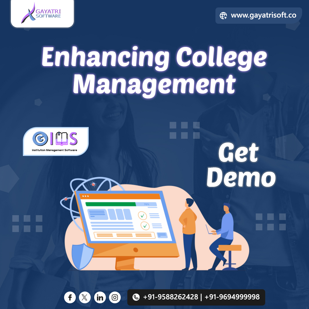 Experience Seamless College Management with GIMS! 💻 Empower your staff, engage your students, and elevate your institution's reputation. #Collegemanagementsoftware #schoolmanagementsoftware #Institutemanagementsoftware #completeerpsolutionforschools #schoolsoftware