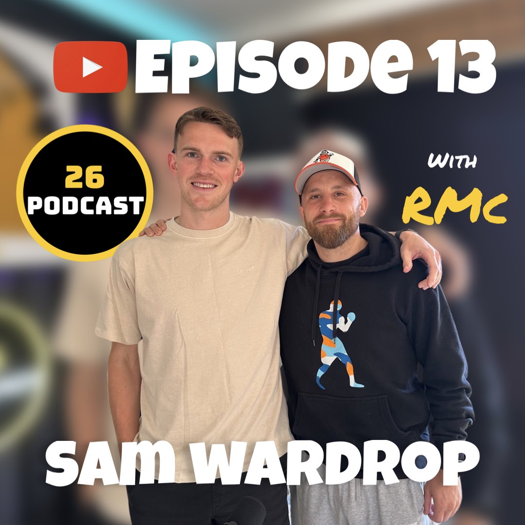 OUT NOW ON YOUTUBE 🎥 PODCAST | EP 13 | SAM WARDROP | I QUIT PRO FOOTBALL TO FOCUS ON CREATING SOCIAL MEDIA CONTENT!