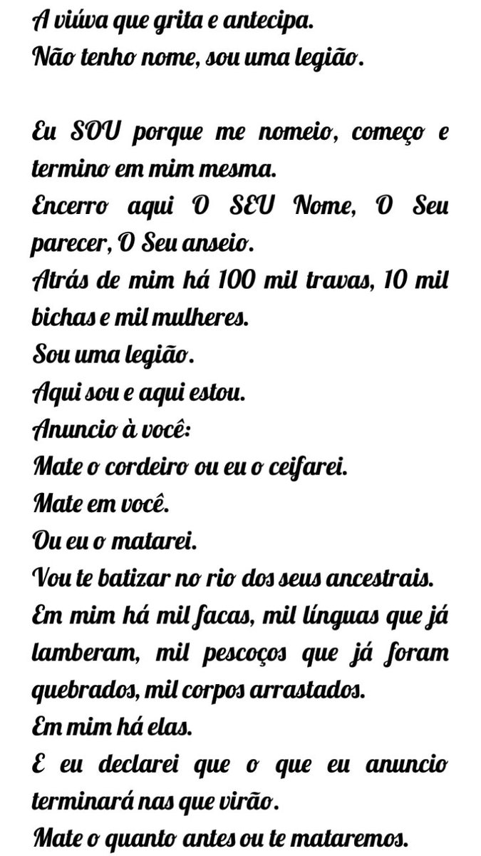 travatreva's tweet photo. "NÃO TEMA A CEIFADORA"

- TREVA, Trava.

#LMAs5 @LMAsOficial https://t.co/HHj4Wi3lTe