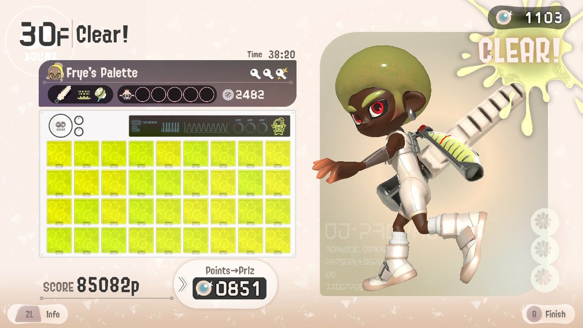 Kenamoto_D's tweet image. the luckiest guy in da world #Splatoon3 #NintendoSwitch