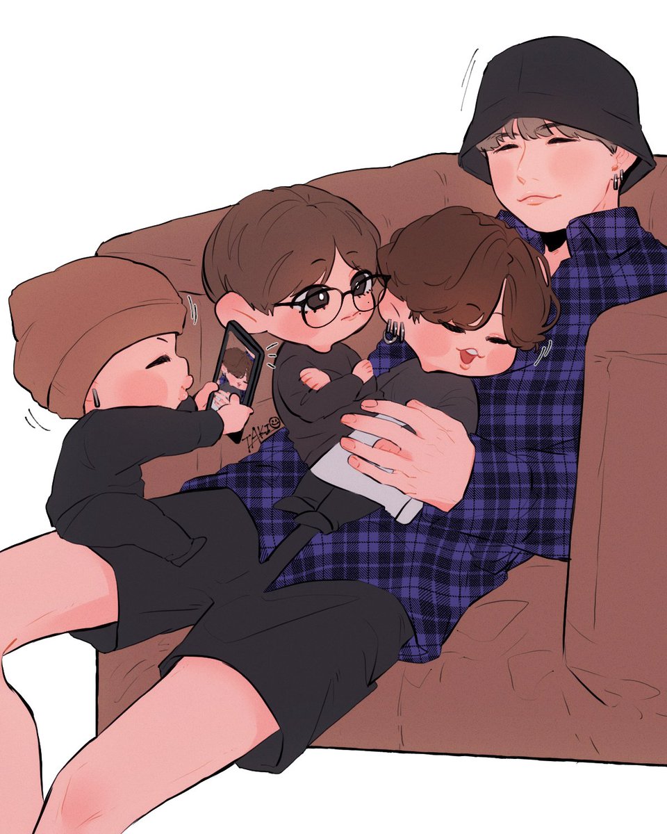 🐱🐥🧸🐇🤍
#btsfanart