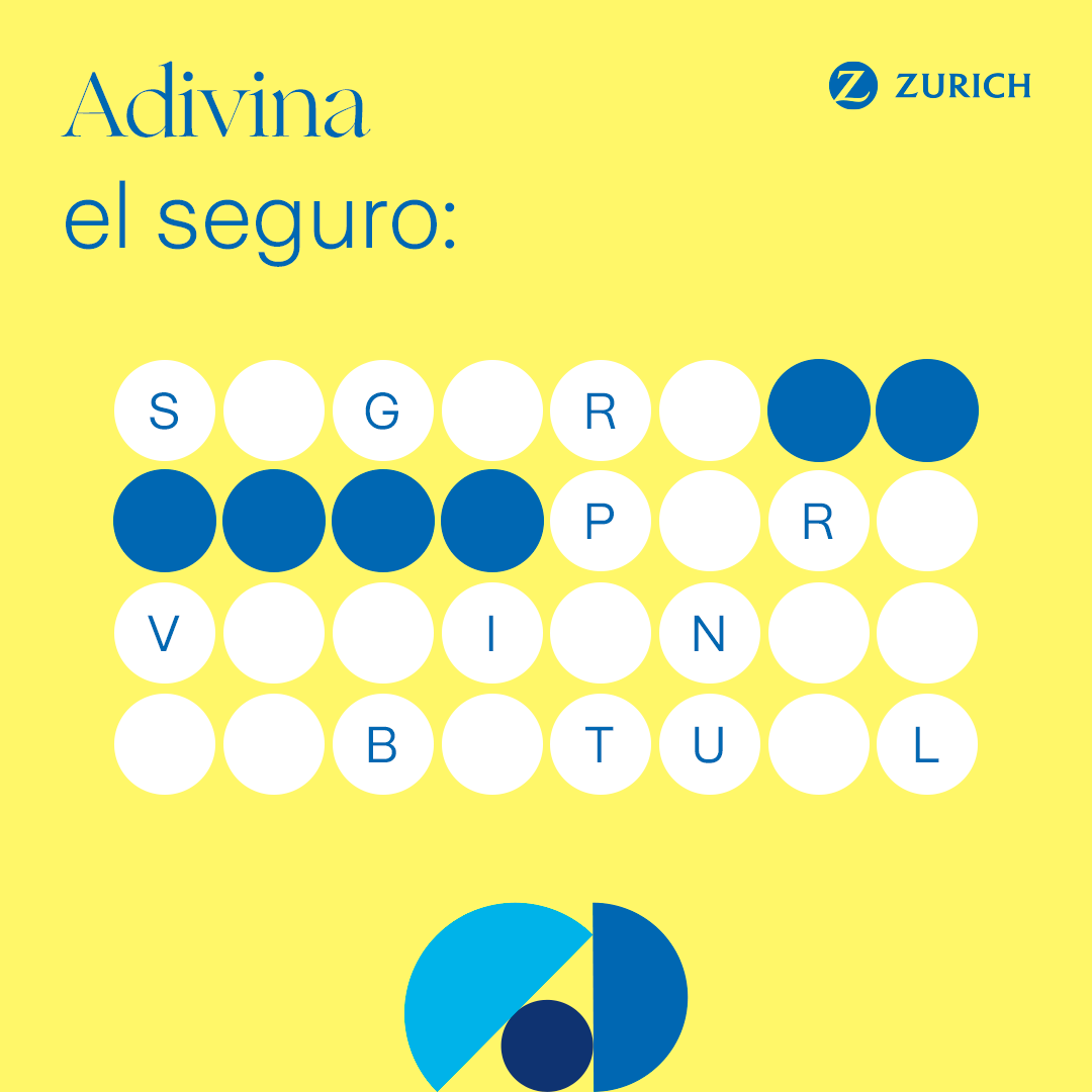 CuencaZurich's tweet photo. ⁉️ Adivina, adivinanza... ¡Os ponemos a prueba con este juego! ¿Puedes completar la frase que aparece en pantalla? ¿De qué tipo de seguro hablamos? 🤔

👇 Responde en comentarios ¡y contáctanos si quieres conocer más detalles sobre estas coberturas! https://t.co/st7FF0ZH2M