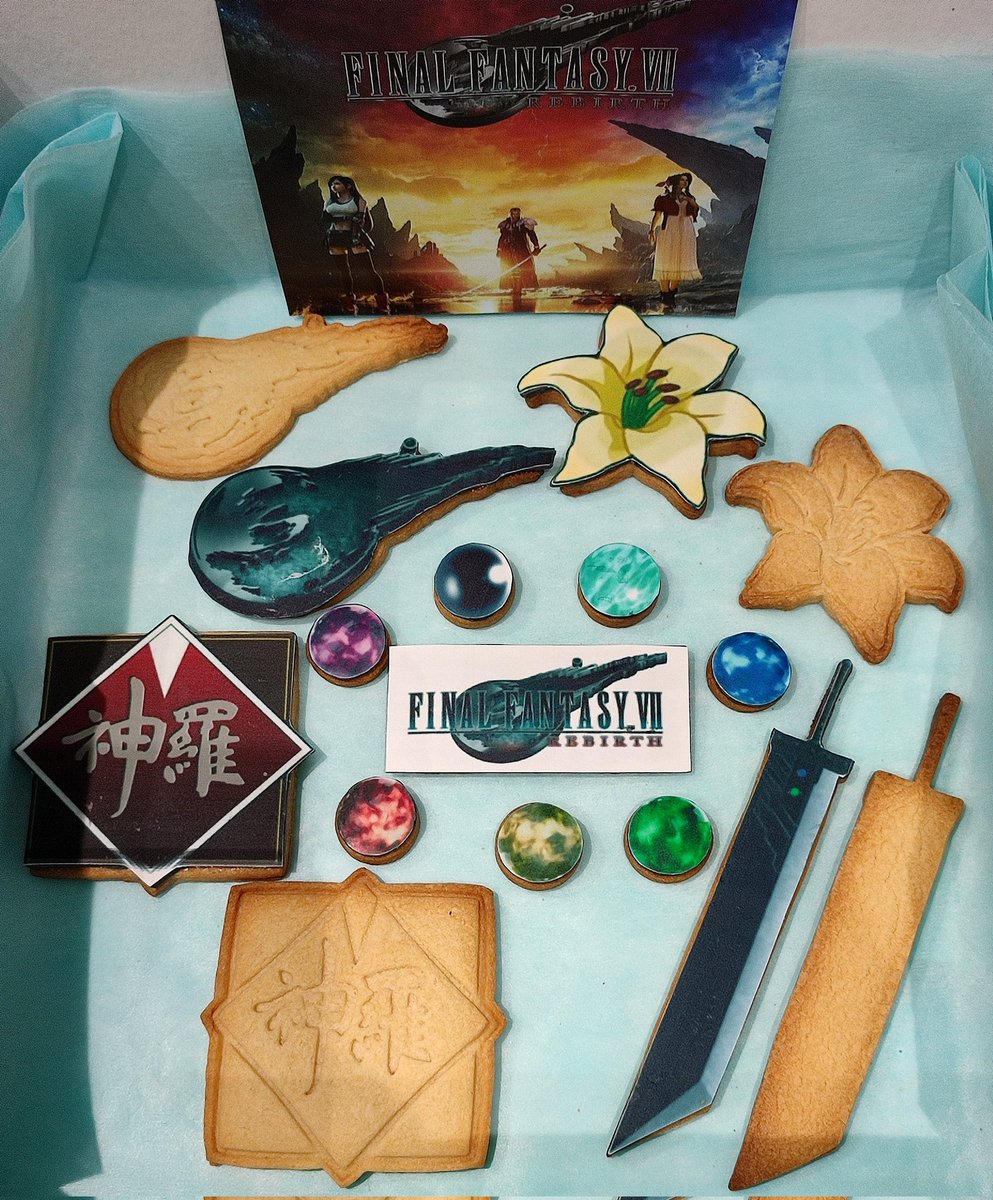 ny4ru's tweet image. 🔥 SORTEO 🔥

✨🎁 ¿Te gustaría ganar esta caja de galletas artesanas de #FinalFantasyVIIRebirth ? 🍪✨

TODO es comestible! 😋

1️⃣ RT a este tweet 
2️⃣ Sigue a @ny4ru 
3️⃣ Menciona a un amigo fan de FF7 con quién las compartirías
 
⌛️ Hasta el 06/03/2024 23:59

📍 Solo para España