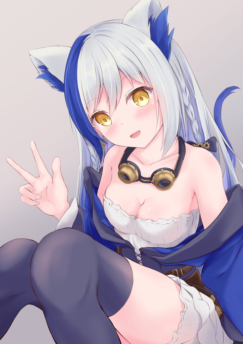 今月の絵
VEEの蒼宮よづりちゃん 