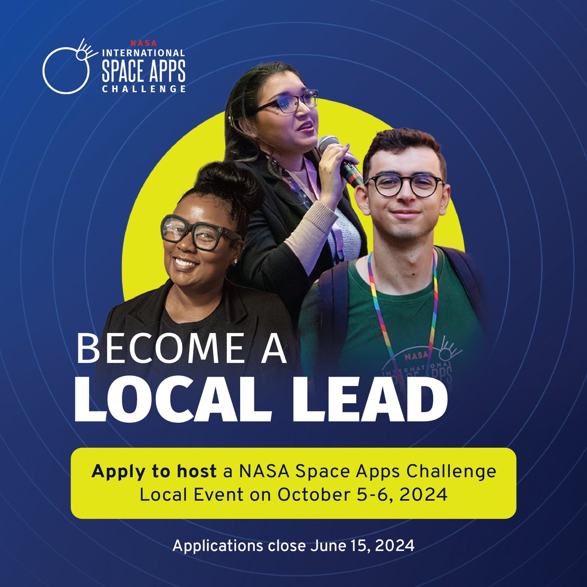 BioSCape (@bioscape_usa_sa) on Twitter photo Do you want to bring together a local community of space & science enthusiasts? Then join <a href="/SpaceApps/">NASA International Space Apps Challenge</a> as a Local Lead! Local Leads organize a collaborative Local Event for a city or town to participate in the <a href="/NASA/">NASA</a> #SpaceApps Challenge. Are you in? Apply: bit.ly/42DHEK Do you want to bring together a local community of space & science enthusiasts? Then join <a href="/SpaceApps/">NASA International Space Apps Challenge</a> as a Local Lead! Local Leads organize a collaborative Local Event for a city or town to participate in the <a href="/NASA/">NASA</a> #SpaceApps Challenge. Are you in? Apply: bit.ly/42DHEK