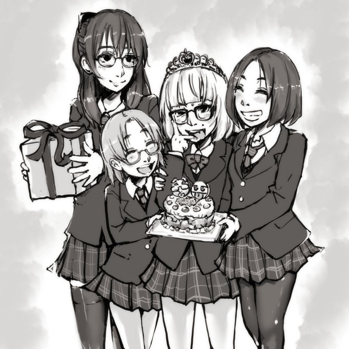 #今月描いた絵を晒そう 
2月は生誕の月でした。まあぼちぼち描けたかね。 