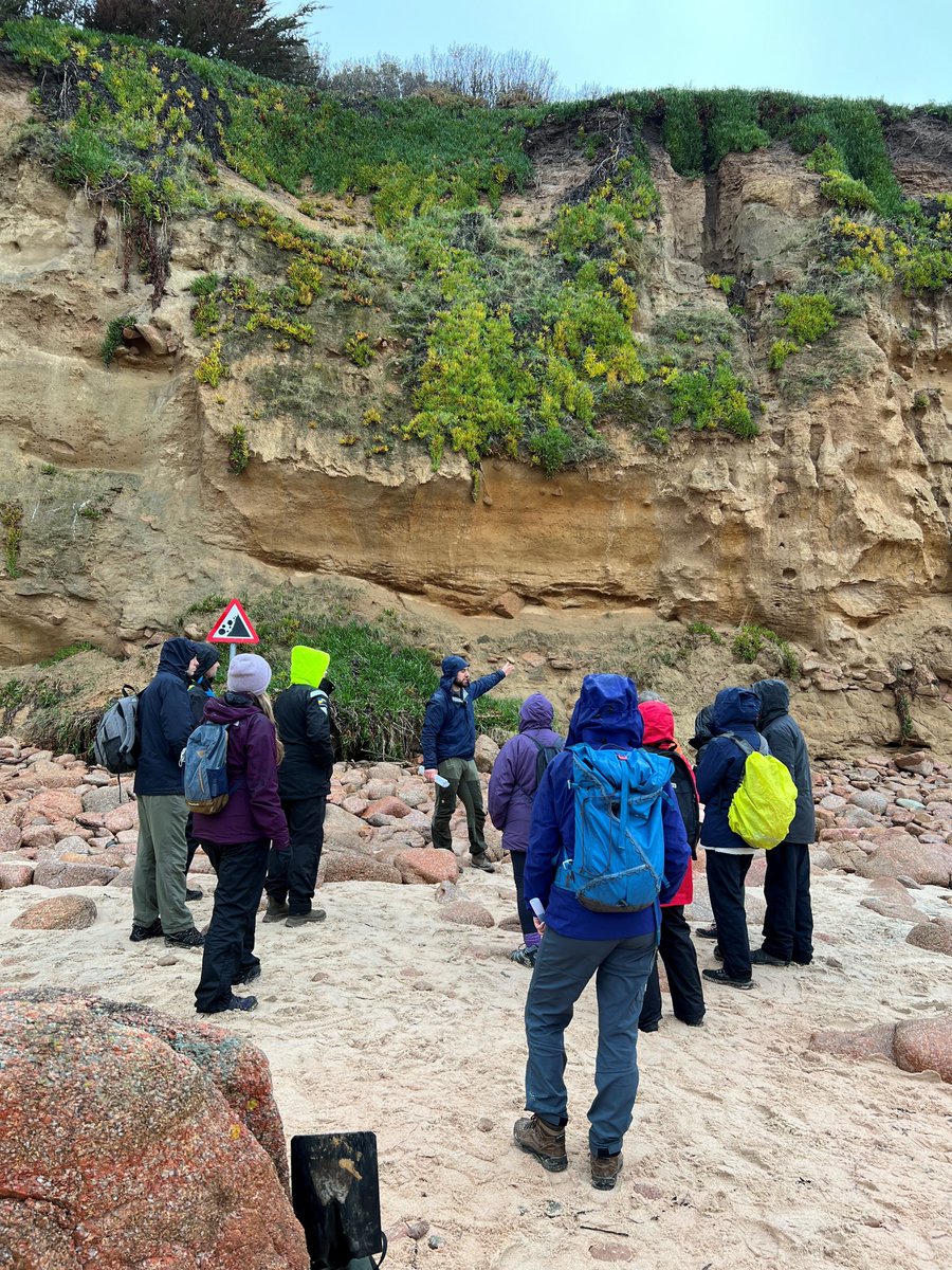 jerseygeopark's tweet photo. Mèrcie bein des fais to Dr Yunus Baykal from @UU_University for training our #Geopark Guides and Ambassadors on the Past Climates of Jersey this week - including visits to the #loess at Belcroute &amp; Portelet Bay.
@GovJersey @Jerseyuncovered @jsynationalpark @JerseyHeritage https://t.co/DW1uybf4Yt