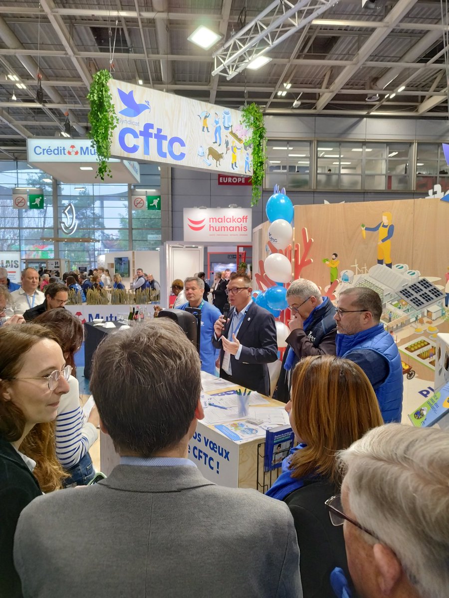 SyndicatCFTC's tweet photo. Le président de la CFTC, @ChabanierCFTC tient un point presse avec @CFTC_AGRI pour alerter sur le sort des #salaries du monde agricole https://t.co/jmd1gat252