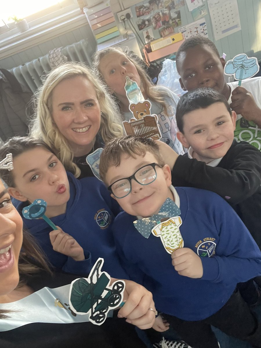 A very special surprise planned and organised by some lovely pupils this morning for Mrs MacKenzie 🐻🫠🫶🏻 #BabyShower