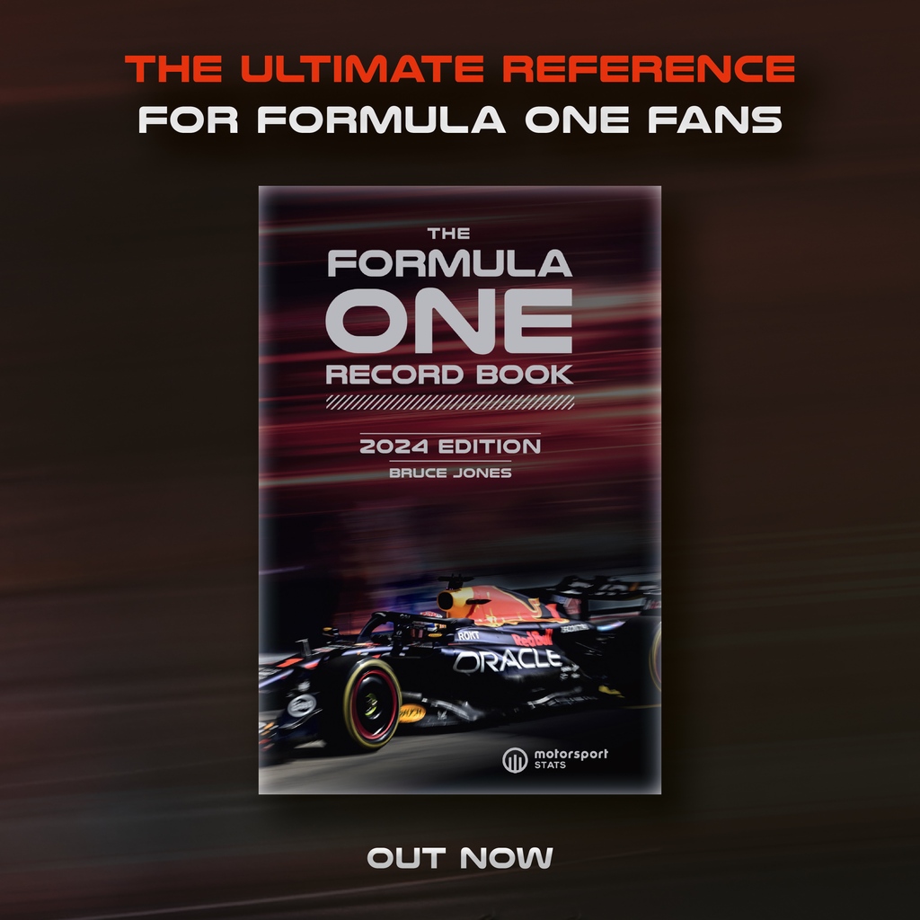Get fully up to speed on all the stats and facts from the most exciting sport on earth 🏎️ Updated for the 2024 season, and with more than a thousand sets of complete Grand Prix results, this is the ultimate reference book for #F1 fans. Out now: geni.us/F1RecordBook20…