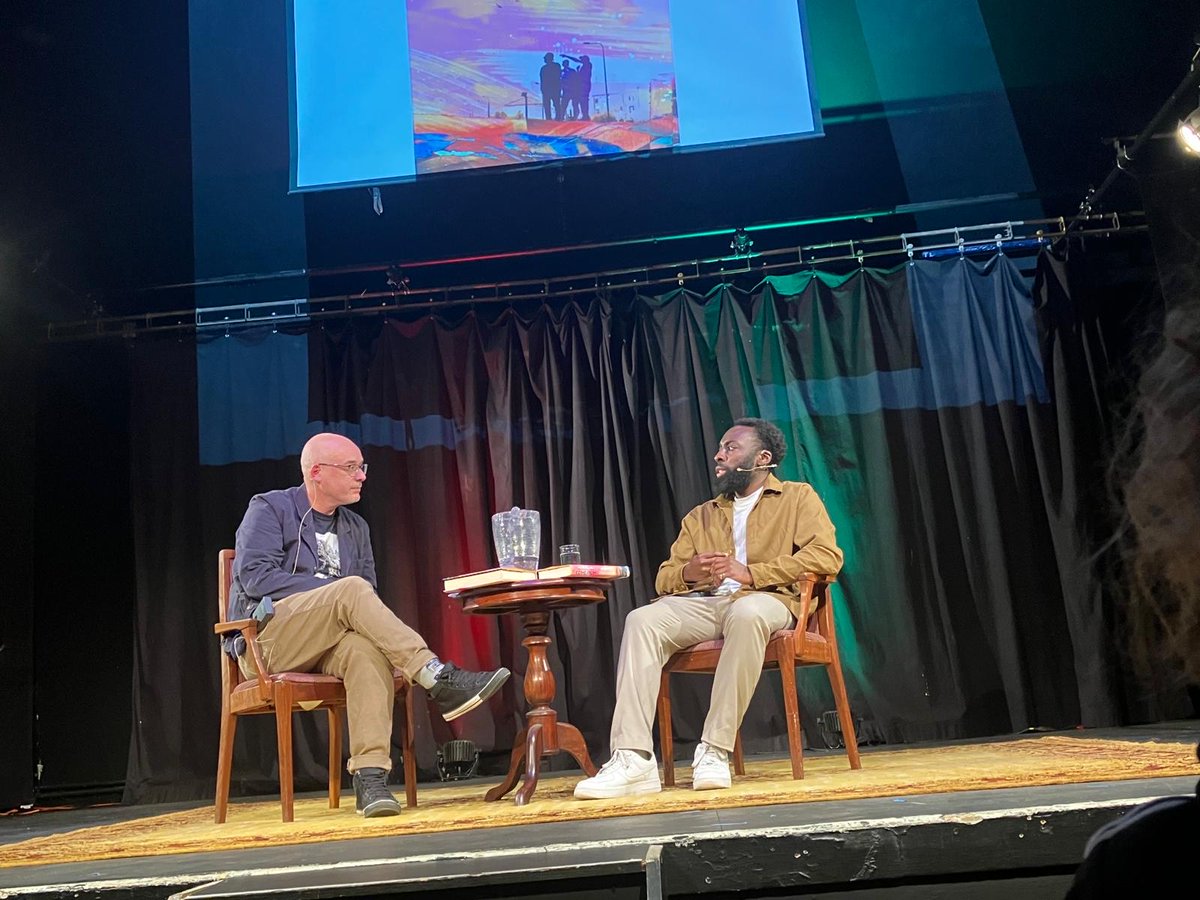 FindingRhythms's tweet image. Great to hear @AniefiokEkp  speak about his book &apos;Where We Come From: Rap, Home &amp;amp; Hope in Modern Britain&apos; at @FavershamLit 📚

We worked with Aniefiok on our New Chapters project with @Literacy_Trust in 2023- read more about it from 
@ciaranthaparr here: shorturl.at/lnLUW
