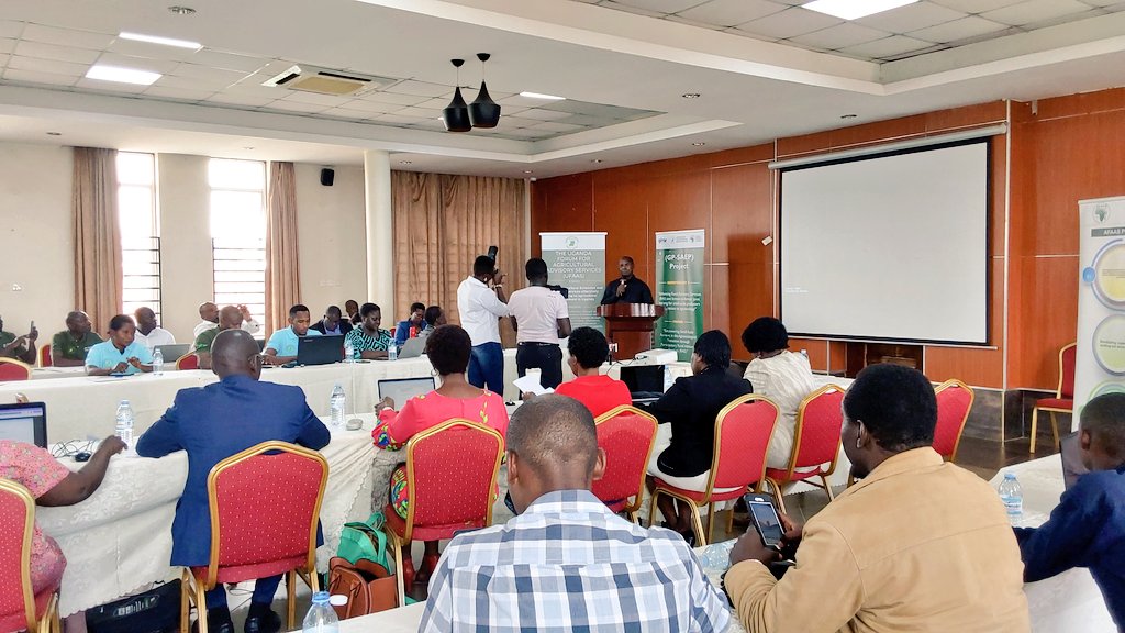 I am happy to join agroecology players at the launch of the Global Programme for Small-Scale Agroecology Producers and Sustainable Food Systems Transformation (GP-SAEP) Project in 🇺🇬.