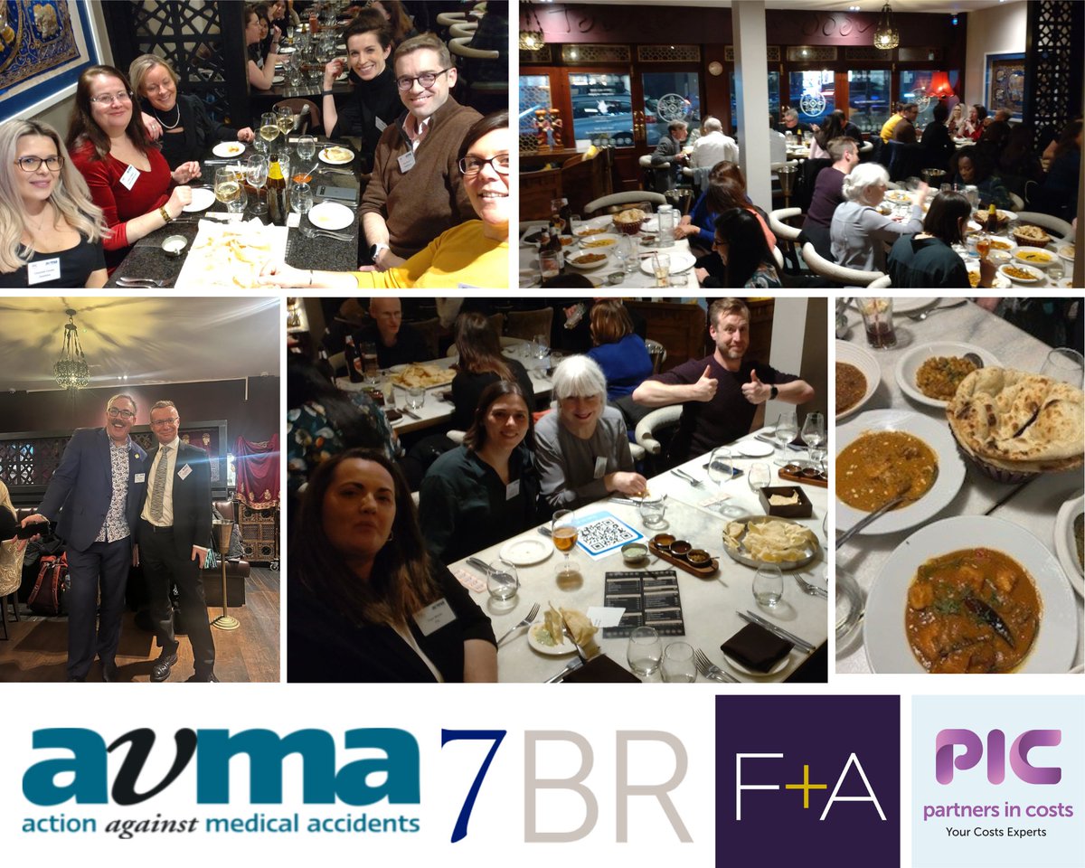 The first <a href="/AvMAuk/">AvMA</a> / <a href="/PIC_Legal/">PIC</a> Curry Night of 2024 did not disappoint!! The food was absolutely delicious and the company was even better! Thank you to everyone who joined us on Tuesday evening and made it such a fantastic evening! Here are some snapshots of the evening 😀