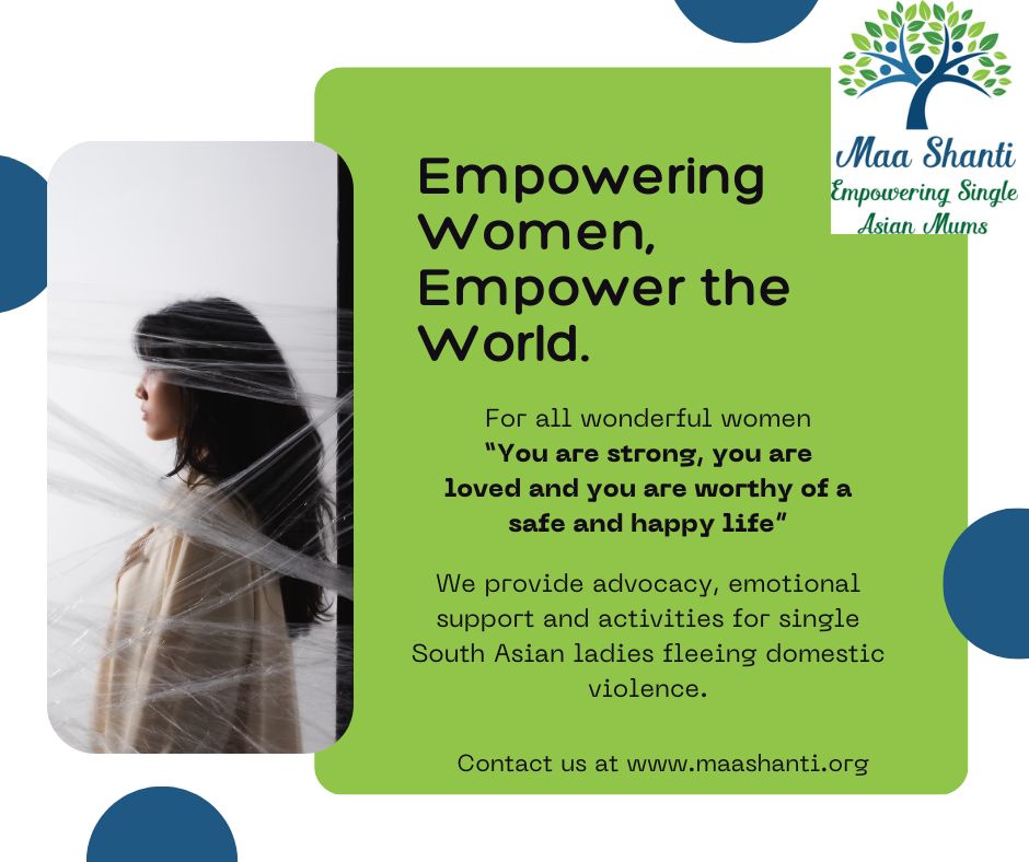 'To all the single South Asian moms fleeing domestic violence, remember: You are strong, you are loved, & you are worthy of a safe & happy life. You are not alone.

 #SupportSurvivors #StrengthInUnity #southasianwomen #women #DomesticAbuseSupport #london #Islington #towerhamlets