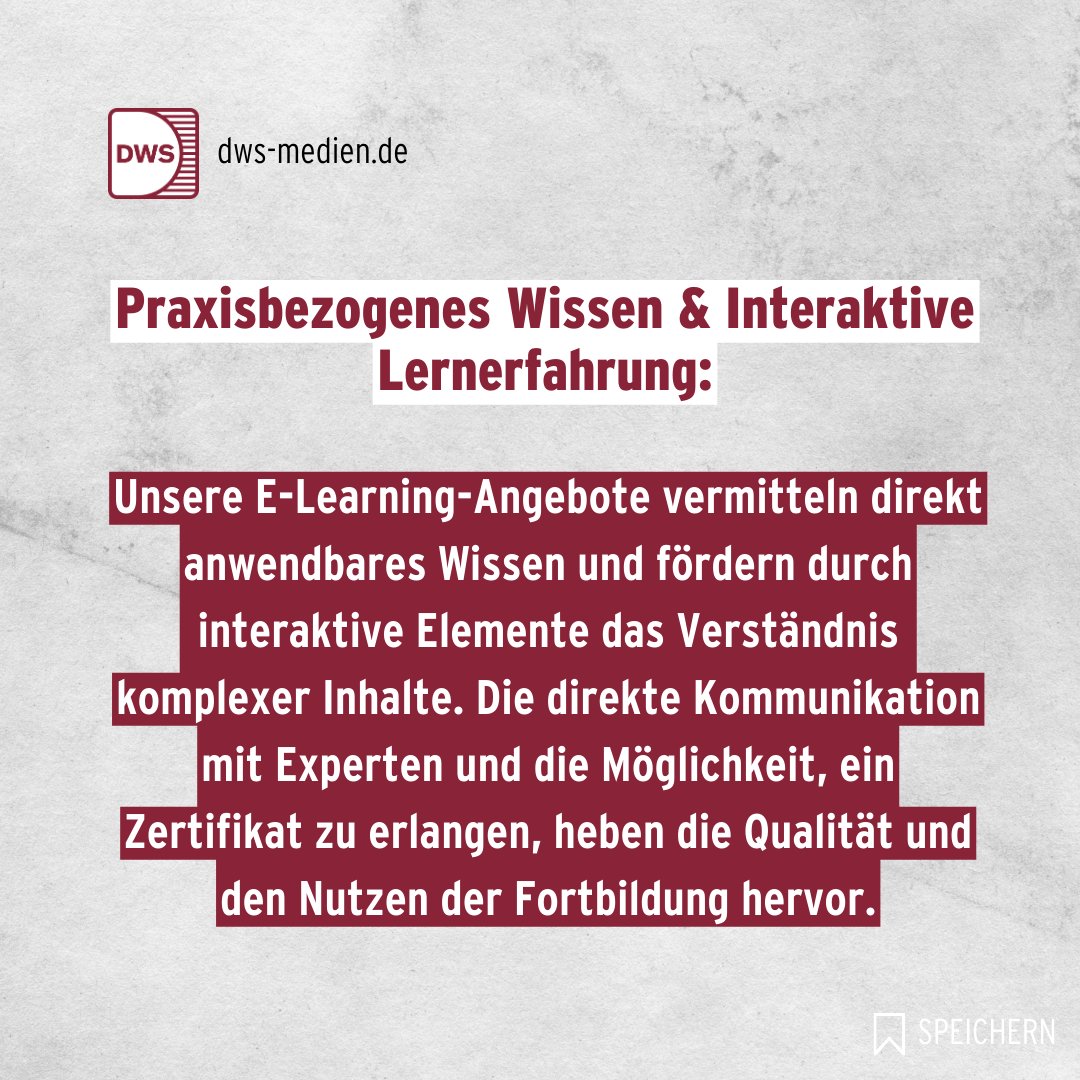 DWS_Medien's tweet photo. 🌐 Wissen erweitern: E-Learning-Lösungen für Steuerexperten! https://t.co/tZcsrltKgE https://t.co/1LDACsdkrz
