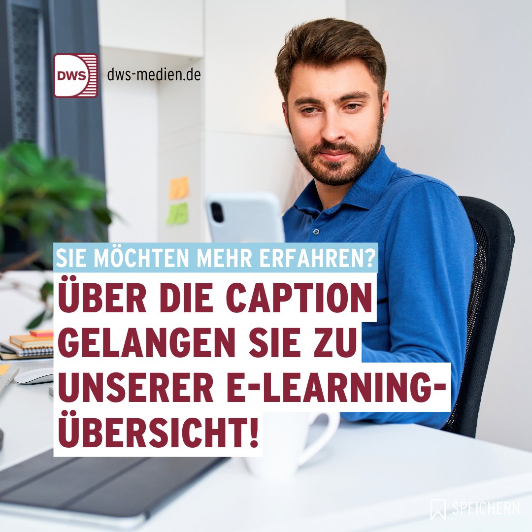 🌐 Wissen erweitern: E-Learning-Lösungen für Steuerexperten! dws-medien.de/OnlineWeiterbi…