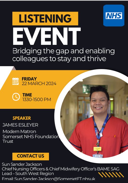 Our SW LEEG group aims to share various stories of our colleagues across the Southwest. Our first guest is @jamesmarthy01 @SomersetFT, who will share how acts of allyship can impact the journey of IENs in the NHS. We also welcome managers and allies across the SW to join us⬇️💕