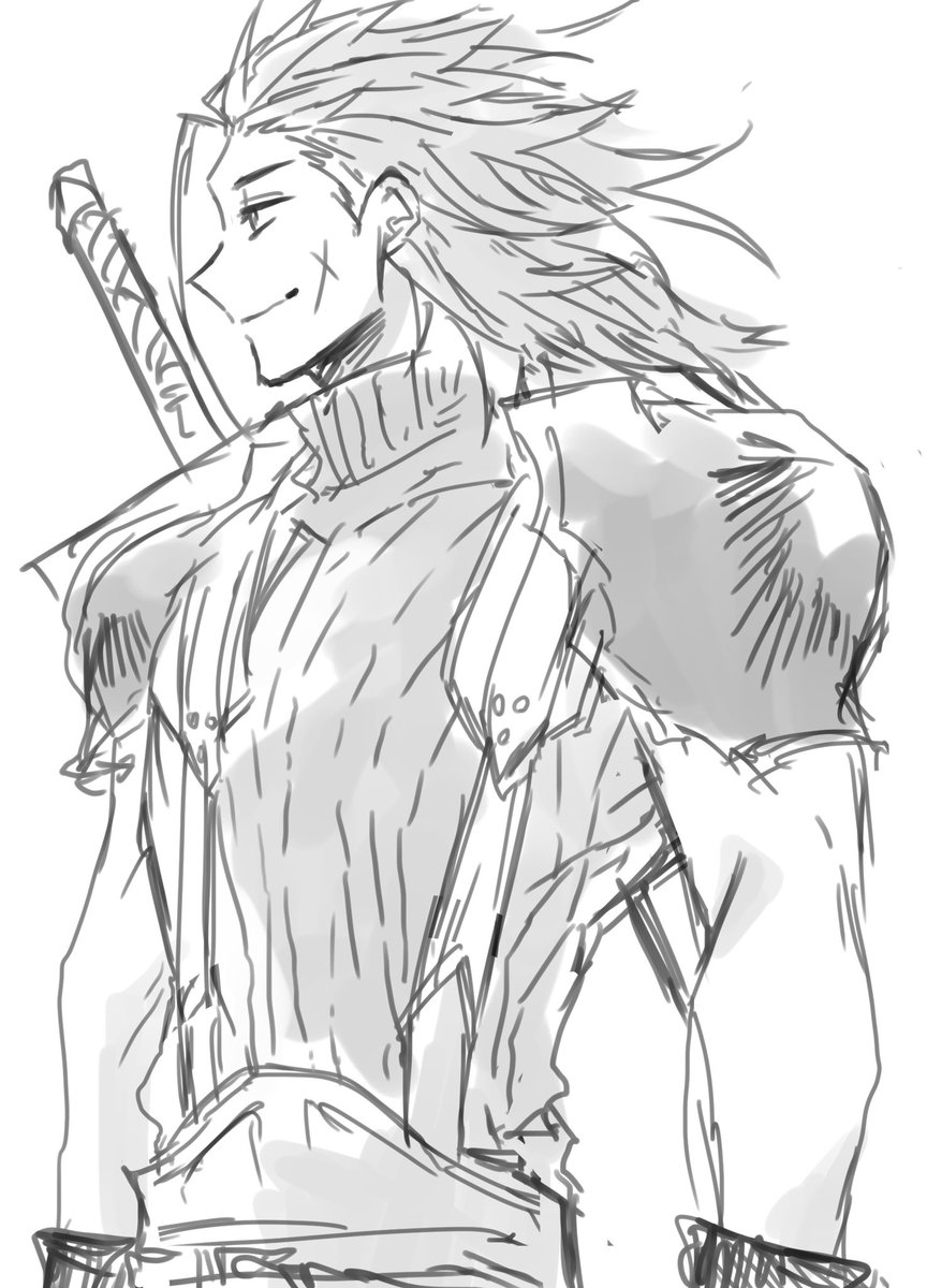 3、4年前に描いたものの再掲

発売おめでとう!✨✨✨✨
  #FF7 