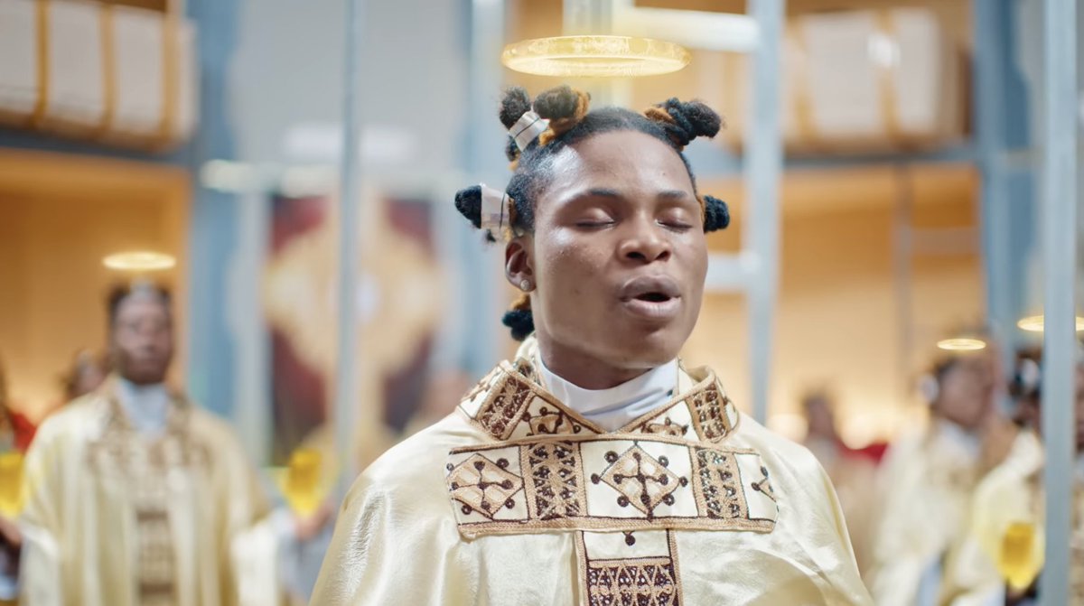 This guy is a Muslim but he's ridiculing Christianity in his music video. This is totally unacceptable and remains condemned in the strongest terms. Why can't he do this nonsense with his Islam?