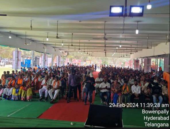 As a part of #VijayaSankalpYatra participated in a meeting at Cantonment Assembly Smt. @khushsundar ji was the chief guest. @BJP4Telangana @kishanreddybjp