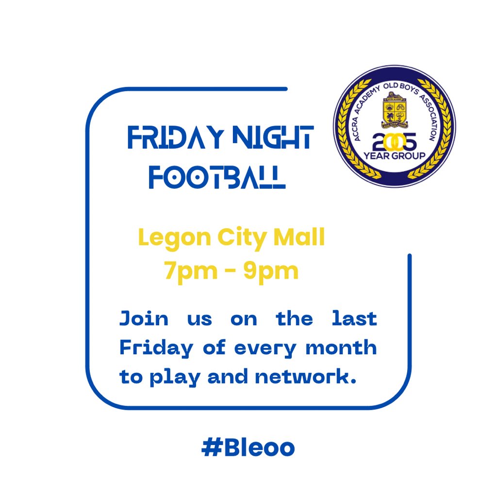 Let’s meet and play tomorrow (1st March 2024). #Bleoo