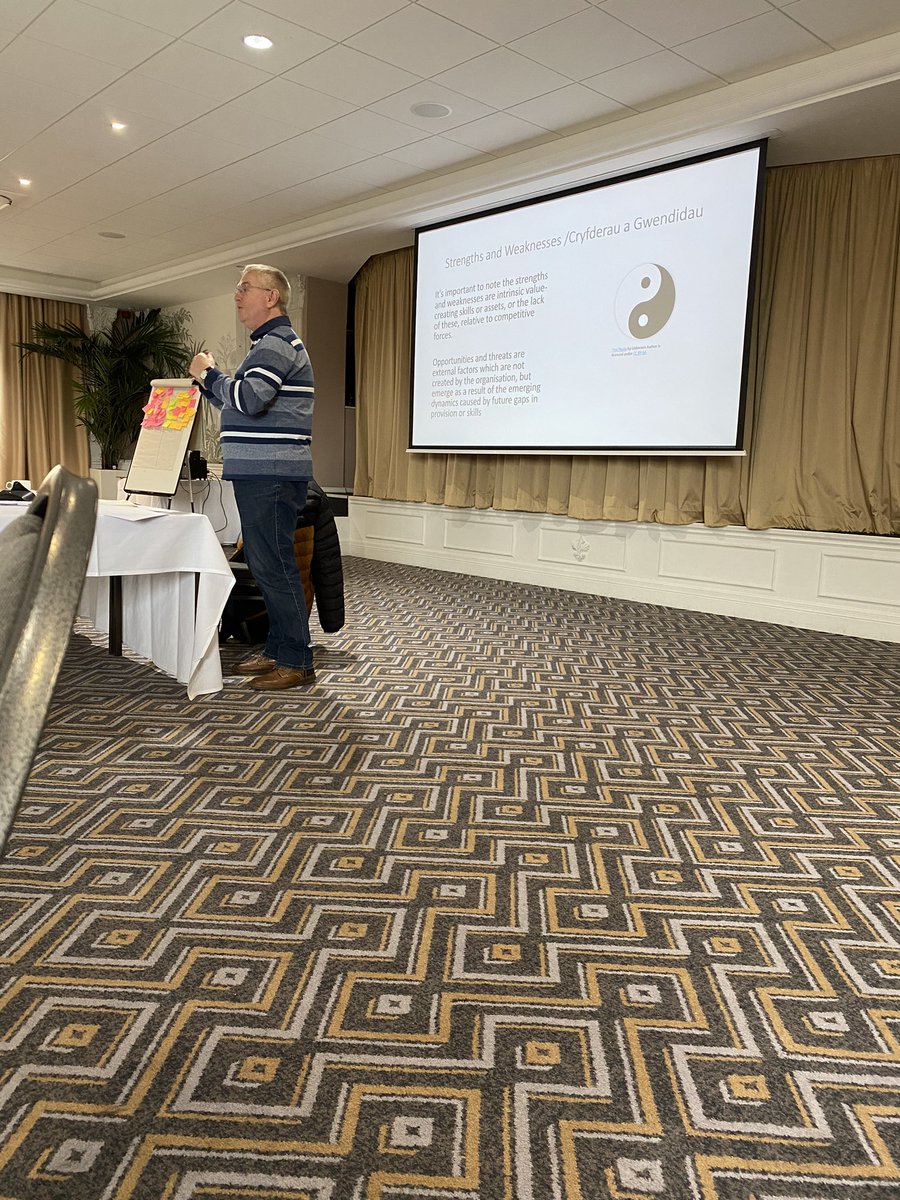 Hearing <a href="/AndrewBorsden/">Andrew Borsden MBE</a> talk about Quality in Youth Work using leadership approaches. 

You can tell he lives and breathes this and we’re lucky to have such a knowledgeable person in the sector.

Thank you <a href="/emmachivers10/">Emma Chivers (Youth Work Consultant)</a> for organising.