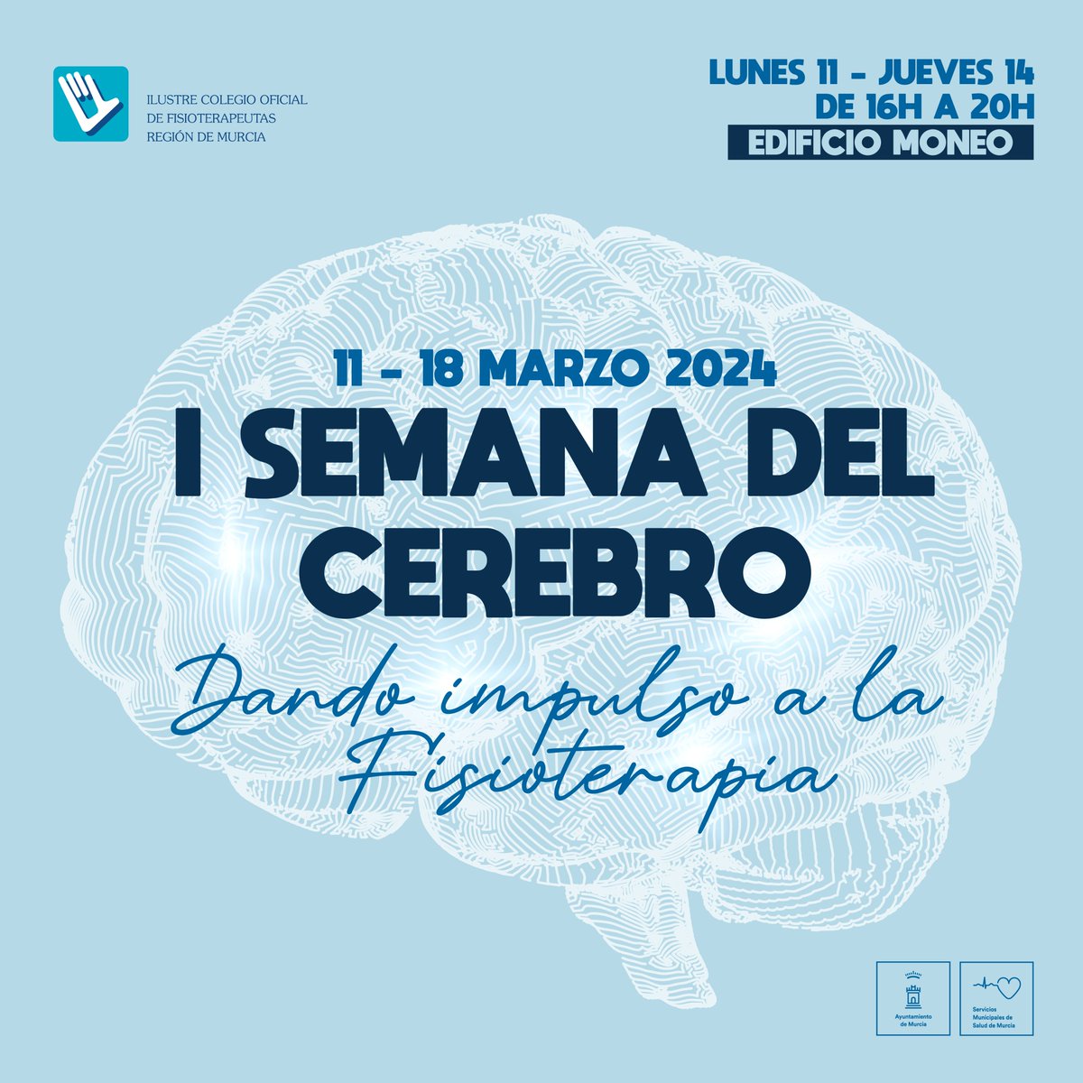 🧠𝐈 𝐒𝐄𝐌𝐀𝐍𝐀 𝐃𝐄𝐋 𝐂𝐄𝐑𝐄𝐁𝐑𝐎 𝐃𝐄𝐋 𝐂𝐎𝐅𝐈𝐑𝐌 

🆕El CoFiRM se suma a la celebración de la Semana del Cerebro con sus primeras jornadas sobre fisioterapia neurológica, donde fisioterapeutas expertos destacarán la importancia de la Fisioterapia en la recuperación
