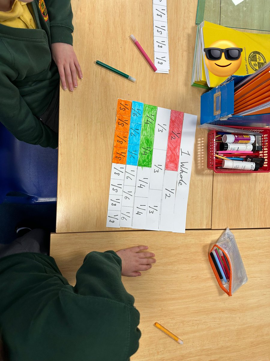 We enjoyed exploring equivalent fractions in Maths today  <a href="/WheelersLanePri/">WheelersLane Primary</a>