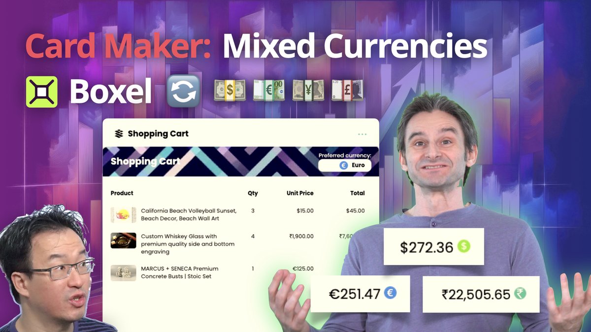 🚨 Episode 5 of the #CardMaker series happens TODAY. This episode focuses on Modeling Prices in Mixed Currencies for Global Commerce. 📺 Tune in at 9AM EST: youtube.com/playlist?list=…