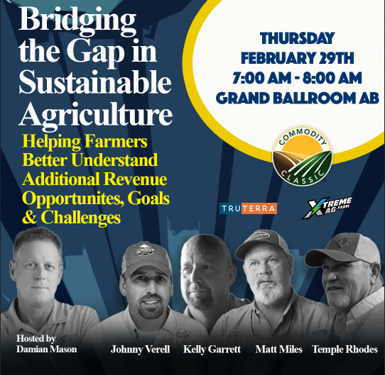 Make your acres pay in 2024. Join us this morning at our <a href="/ComClassic/">Commodity Classic</a> Early Riser Session. #classic24
