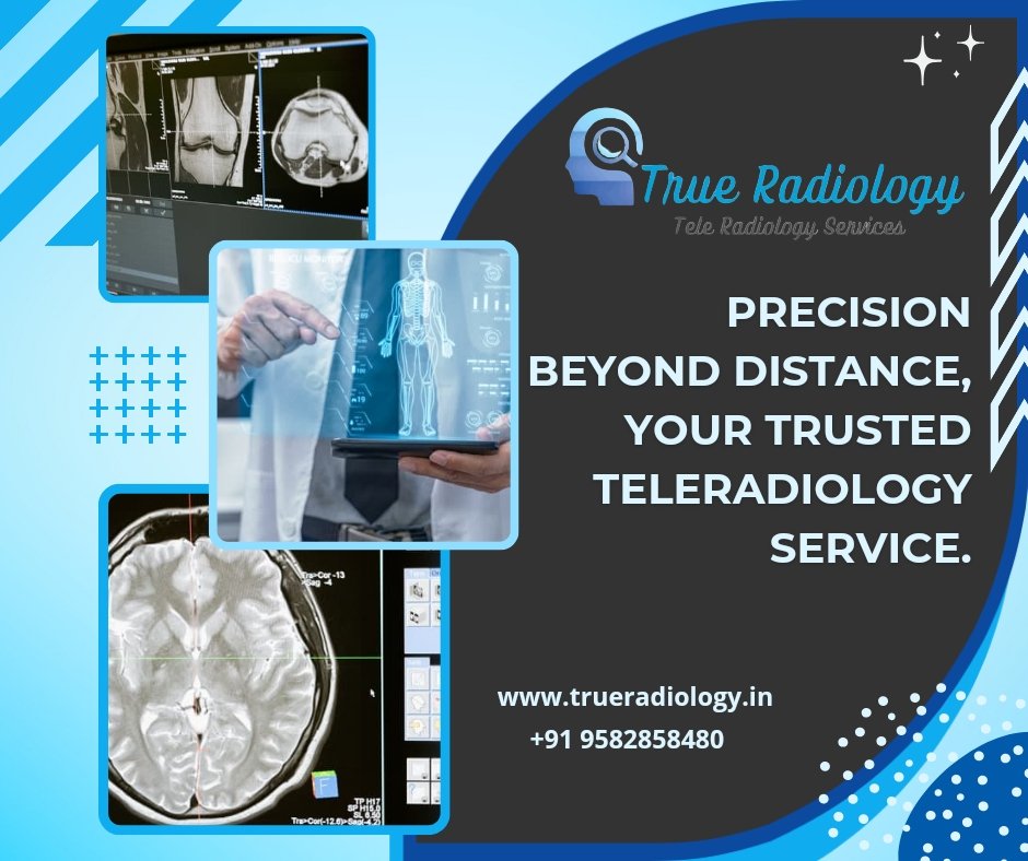 Empowering healthcare, one image at a time. 🌟 Discover the future of diagnostics with our cutting-edge Teleradiology service. #TeleradiologyAdvantage'#trueradiology #teleradiologyservices #teleradiology #Telemedicine #radiology #radiologysigns #radiologymatrix #radiologydepartme