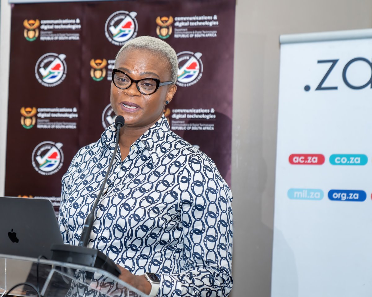 During the Introductory remarks, Ms Legoze highlights the internet's transformative power, contributing to SDGs. She emphasized internet safety, resilience, and sustainable growth as SA embraces digital transformation. #DigitalTransformation #InternetSafety #SDGs #ZAIGF