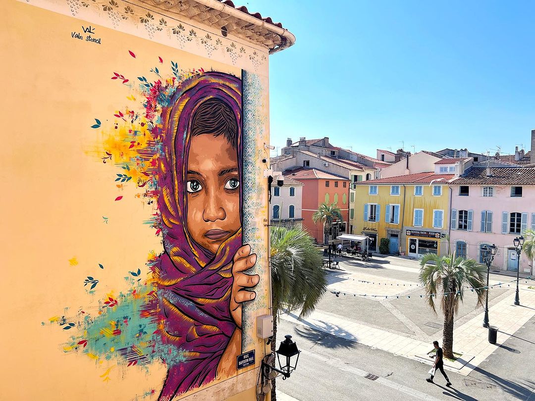 brababella's tweet photo. #Streetart by #ValéStencil @ #LaSeyneSurmer, France, for #GraphikArt
More pics at: https://t.co/ko8zE11ubf
#streetartLaSeyneSurmer #streetartFrance #Francestreetart #arteurbana #urbanart #murals #muralism #contemporaryart #artecontemporanea https://t.co/xijdD1d8Ui