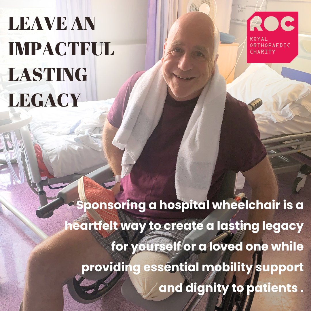 ❣️Personalise a plaque with a message of up to 10 words. ❣️ Your sponsorship will be honoured for at least 5 years. ❣️Photo opportunity with your sponsored wheelchair. ❣️Receive a personalised letter acknowledging your support. Sound good? Email roc@nhs.net for more information.
