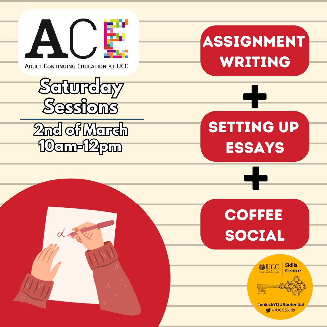 Are you an ACE student and looking for help with assignment writing and setting up essays? Click the link below to sign up! 👇 docs.google.com/forms/d/e/1FAI… @ACEUCC