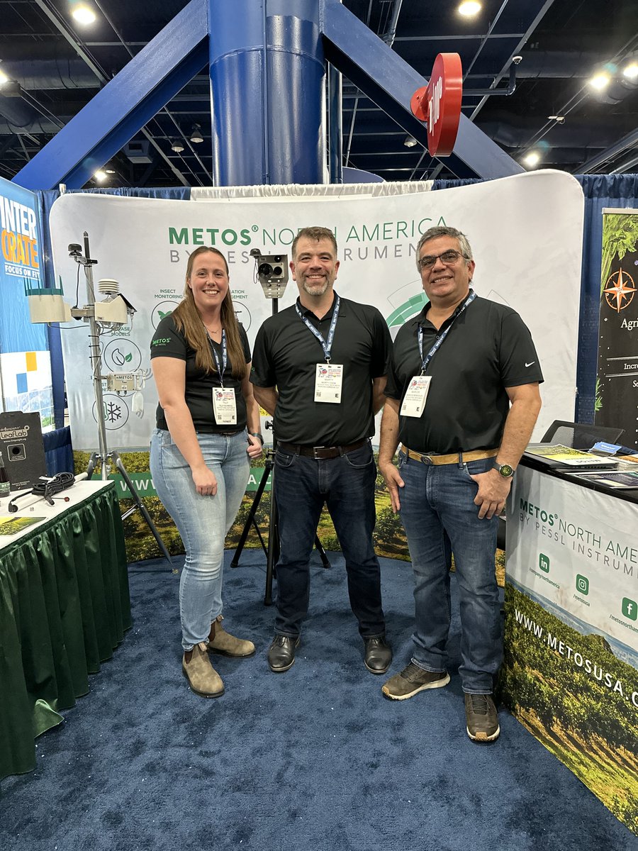 Our team is currently making waves at #CommodityClassic, showcasing cutting-edge solutions and forging new connections in the agricultural industry. 💪

Swing by our booth no. 6854 and let's revolutionize agriculture together! 

#metos #metosusa #smartag #Agtech