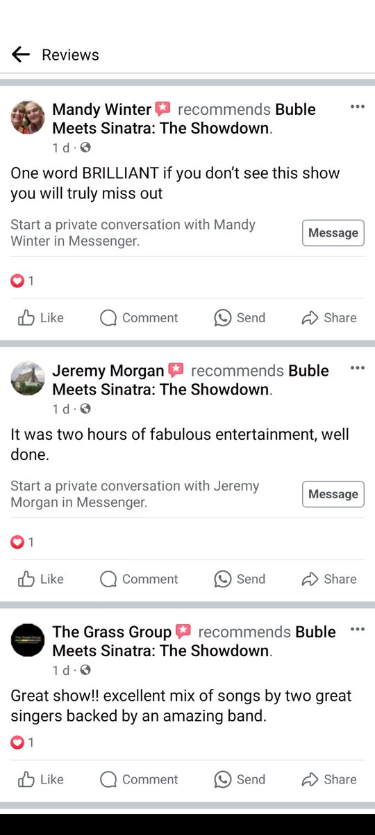 🔍What's this? Only ex-Darts🌐World Champion🏆🎯 Keith Deller's endorsement and super feedback after he attended our show at The Apex✨

Next show 18 APR <a href="/theemorecambec/">The Eric Morecambe Centre</a> #Herts

TKS: the-emc.co.uk/events/buble-m…