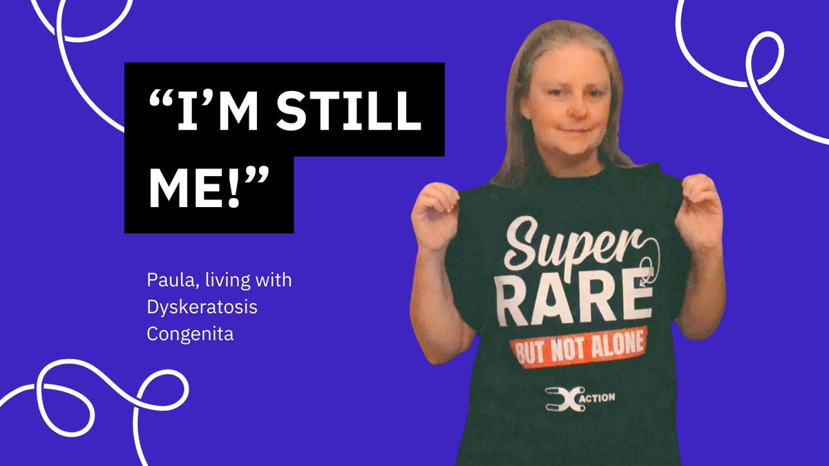 AplasticAnaemia's tweet image. What do you wish people understood about your Super Rare condition? "I'm still me." - Paula, living with Dyskeratosis Congenita, a rare genetic disorder 
#RareDiseaseDay #RareDiseaseDay2024 @DC_Action