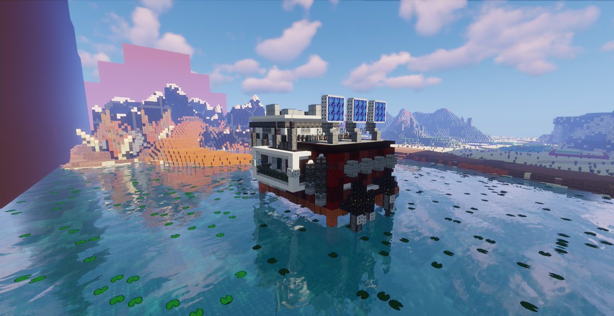 Been challenged to dive into Sci-Fi building. It is a learning curve for sure. But just finished my first ever structure! And I fell in love, so... Enjoy!

On: The Bakery
#Minecraftbuilds #minecraft建築コミュ #minecraft