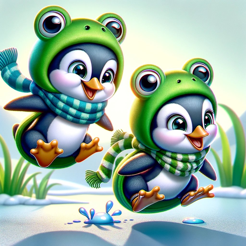icebergweb's tweet image. 🐸 🐧 Happy Leap Day! We get an extra day to leap forward and make the most of the year. And what better way to celebrate than with a game of leap frog – penguin style! 🌟
#LeapDay #PenguinsPlay #WebDesignFun #CustomerService #IcebergWebDesign rfr.bz/t9uk9l0