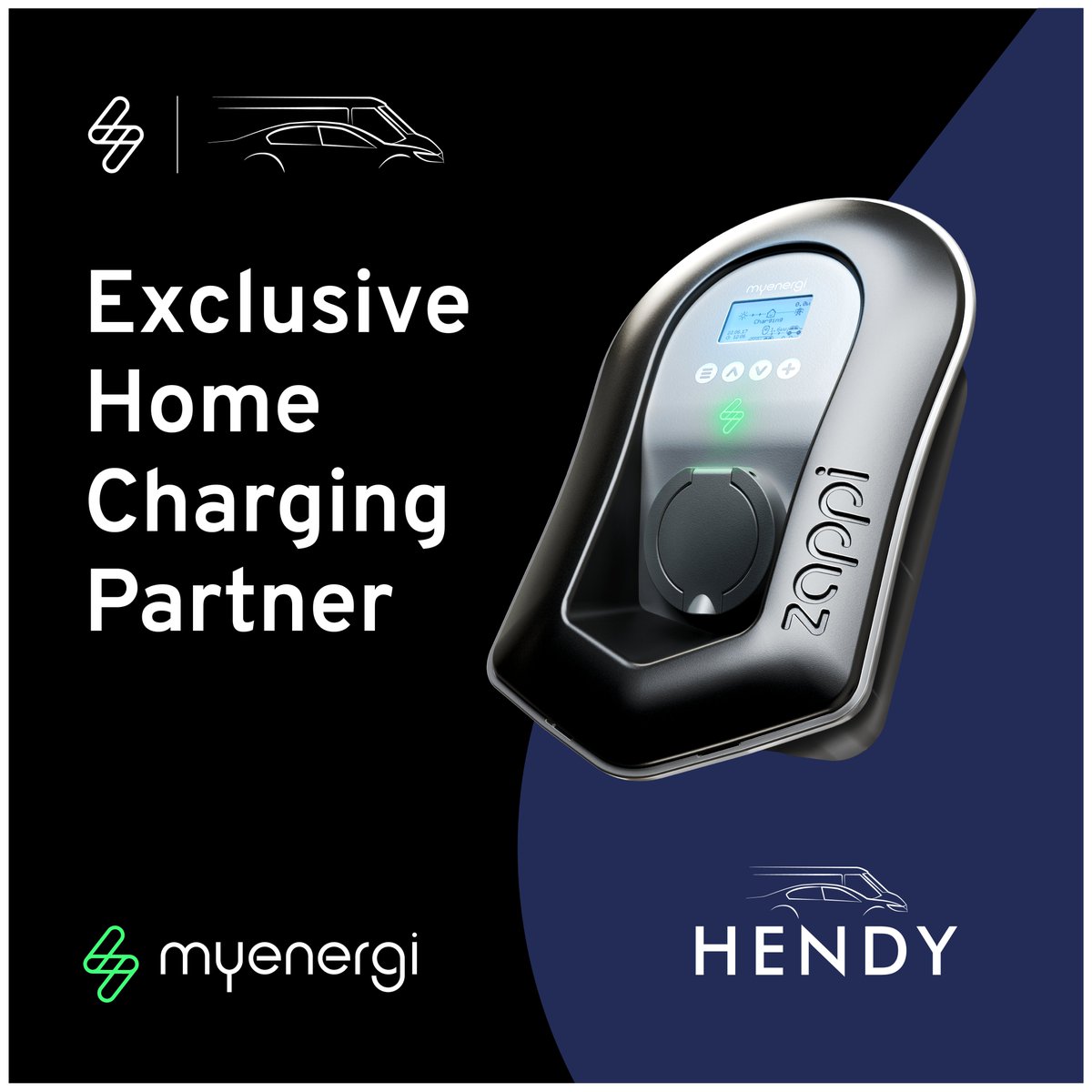 myenergi is now the exclusive home charging partner of @HendyGroup! 🚗⚡ From electric dreams to green machines, we're here to power up your journey towards a greener future! 💚 #myenergixHendy 🌱 Read more: tinyurl.com/3hjsntpy