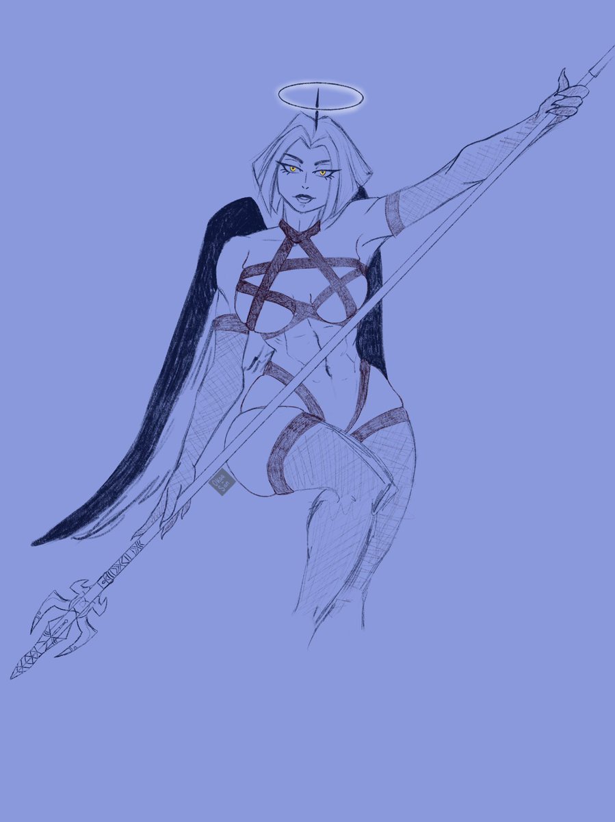 MathildeSavic's tweet image. Here, have some quick drawing of my favorite girl Lute

#HazbinHotelLute #hazbinhotel